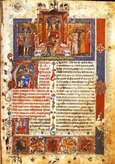 unknow artist Illuminated Chronicle